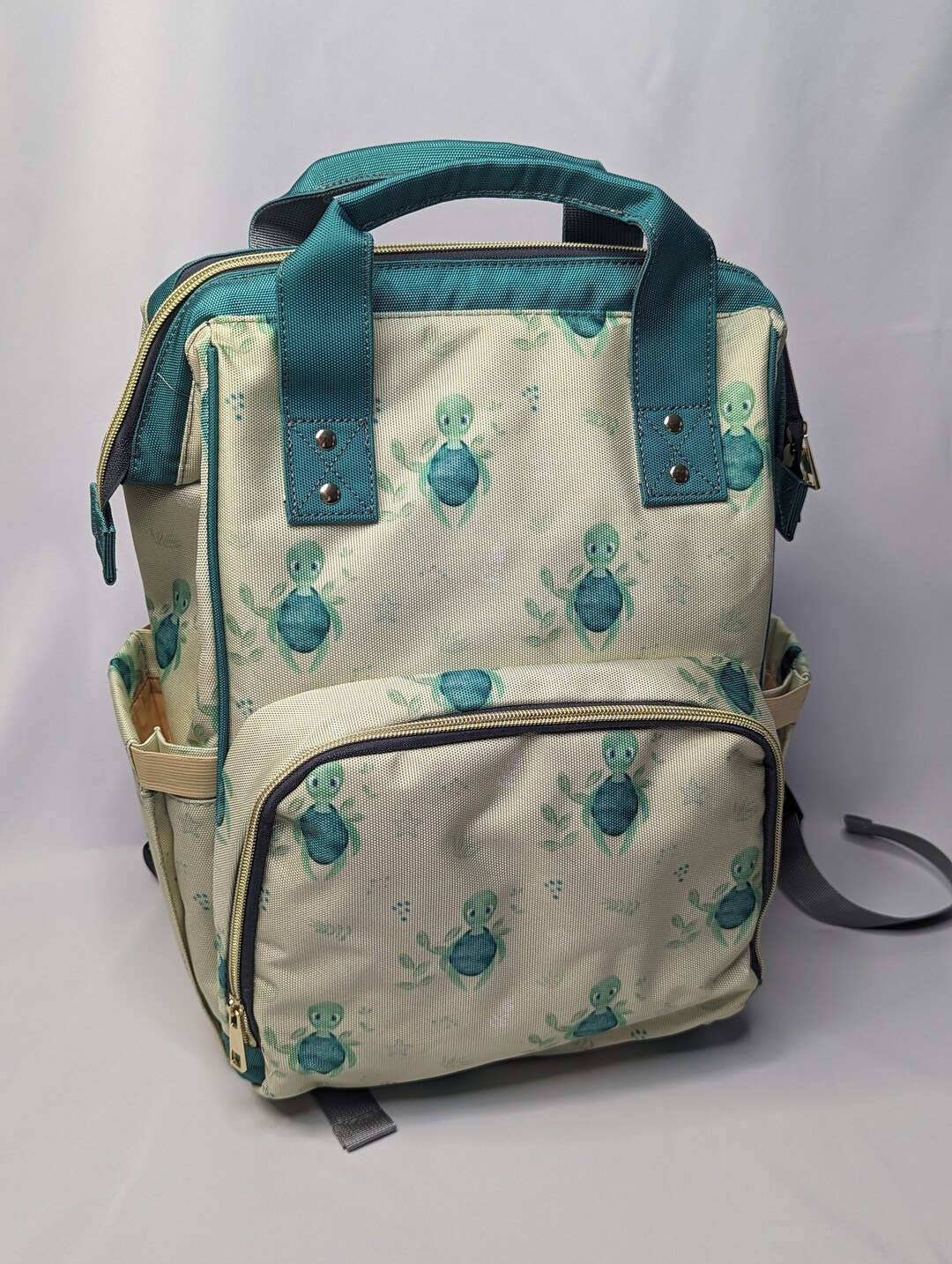 Turtle Recall Nappy Changing Bag Baby Change Backpack Diaper Rucksack Satchel Travel Bag for Mum