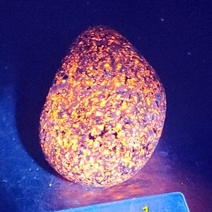 Yooperlite, yooperstone, emberlite, collectors piece fluorescent sodalite! Super bright, rare, unique, lake Superior, Upper Michigan, Yooper