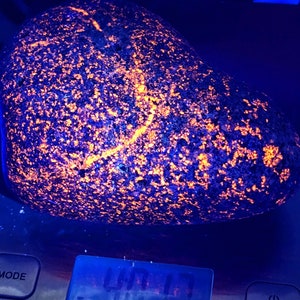 Yooperlite, yooperstone, emberlite, collectors piece fluorescent sodalite! Super bright, rare, unique, lake Superior, Upper Michigan, Yooper