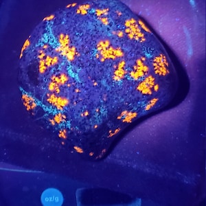 Yooperlite, yooperstone, emberlite, collectors piece fluorescent sodalite! Super bright, rare, unique, lake Superior, Upper Michigan, Yooper