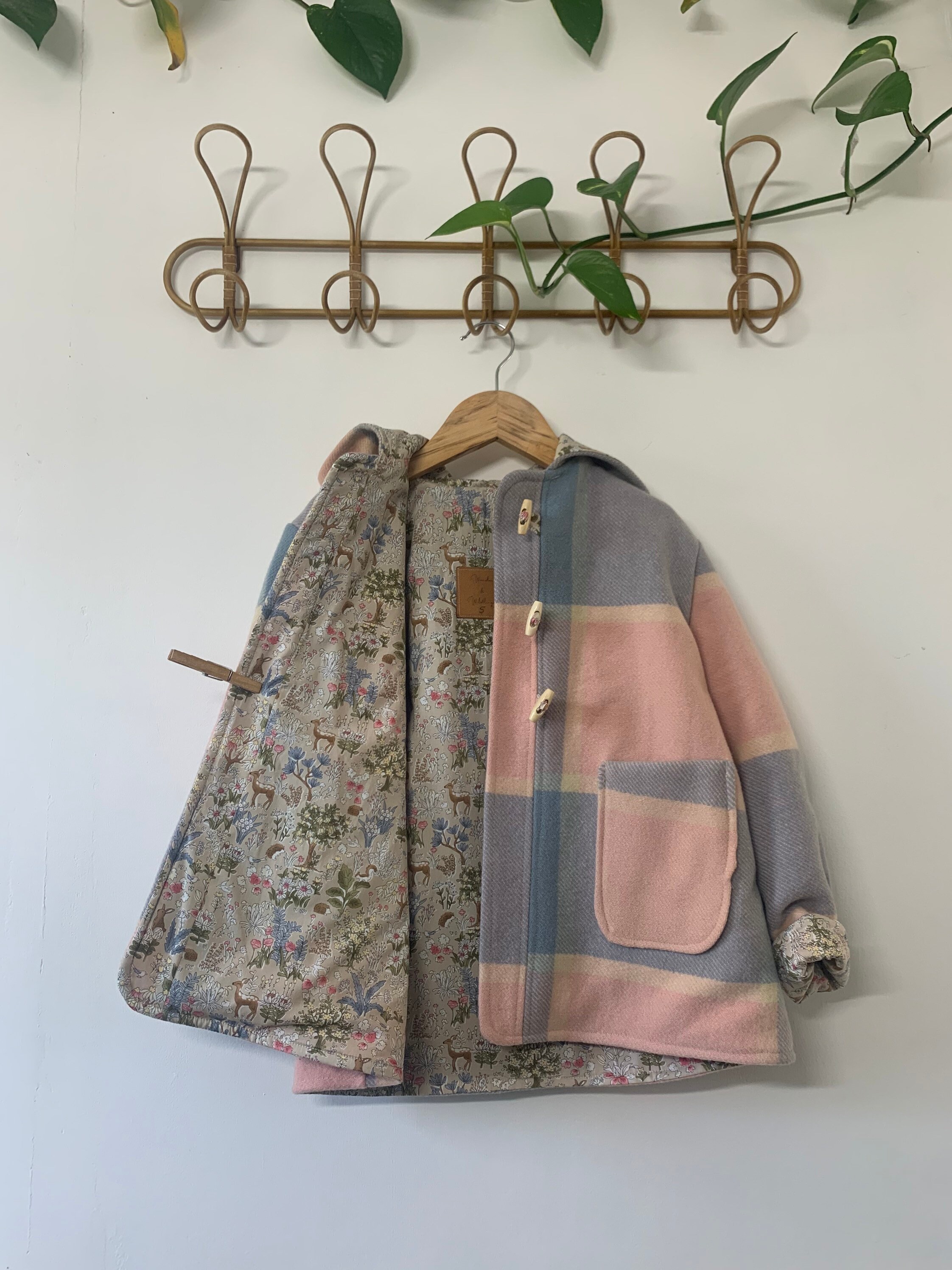 Wool woodland childrens coat / jacket / eco / boys / kids Etsy