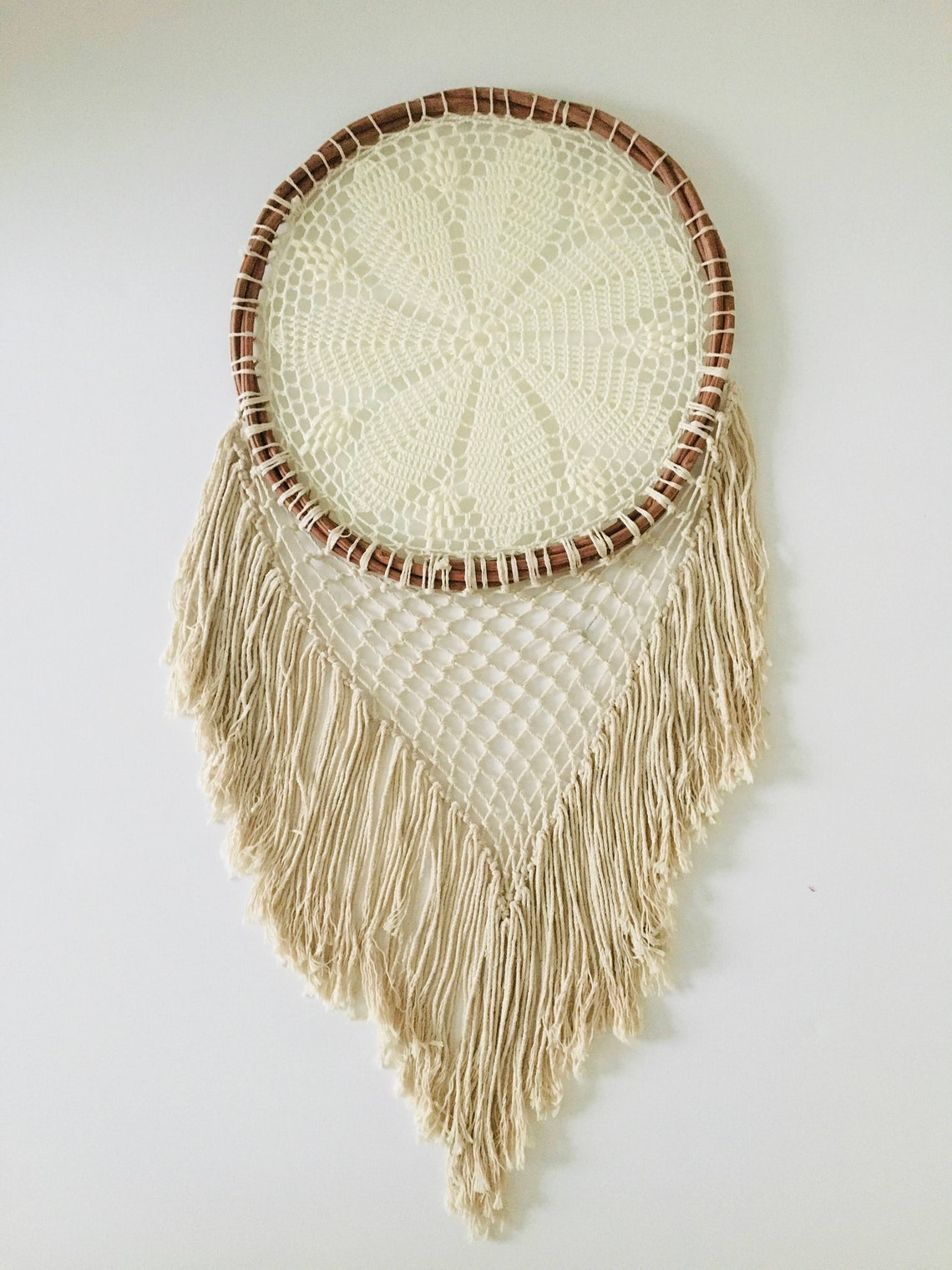 Handmade Whimsical Dream Catcher Mexican dream catcher Etsy