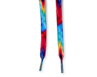 Dragsko i tie-dye-modell med huvtröja, 10 mm platt återvunnen polyester
