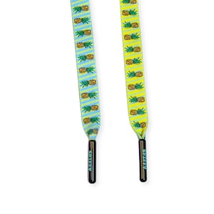 Cordón con capucha de piña, 10 mm, plano, 100% reciclado, divertido cordón de repuesto premium para sudaderas y cinturones