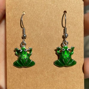 Frog Earrings