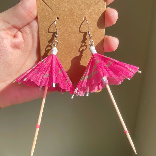 Mini Umbrella Earrings