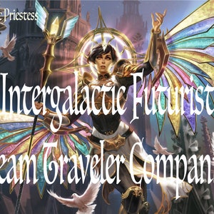 Intergalactic Futurist Dream Spirit Traveler Companion - Spirit Companion by Intergalactic Priestess