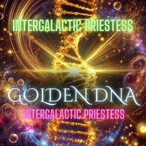 Sessione di attivazione del DNA dorato (1 ora) di Intergalactic Priestess