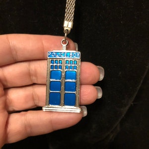 Police box keychain