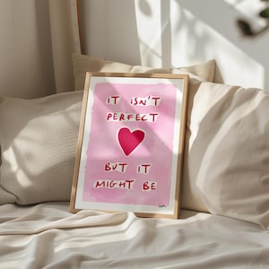 Olivia Dean Poster 'Perfect' - Olivia Dean Wandkunst, Wohnheim Wandkunst, Trending Wandkunst, Ästhetische Wandkunst, Kunstdruck, Bridget Jones, UNGERAHMT