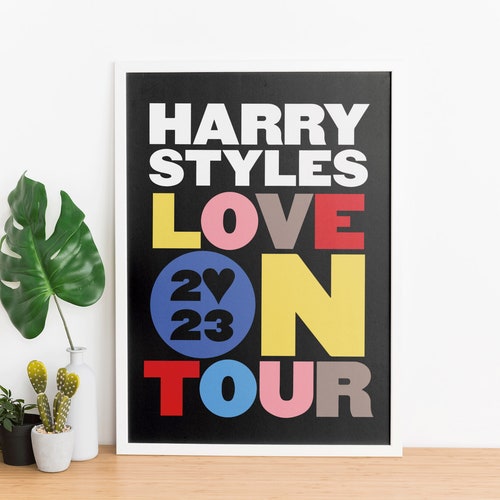 love on tour poster size