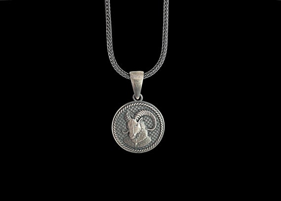 Capricorn Necklace Zodiac Sign Jewelry 