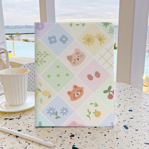 Cute Cat Flower iPad Case With Pencil Holder Cover,iPad Air 4 Case,iPad Air 5th Generation Case,iPad Case,iPad 2021 2022 Case,iPad Pro 12.9&quot;