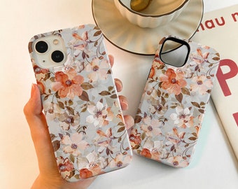 iPhone 15 Pro Case Vintage Floral iPhone Case For iPhone 14 13 12 Mini Case 12 11 Pro Max SE X XR XS Max 7 8 Plus iPhone Cover