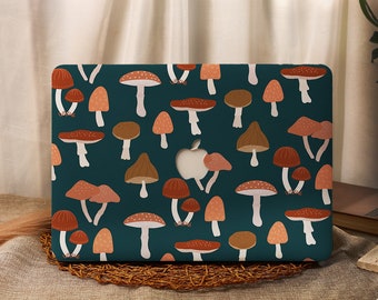 Adorable coque MacBook Champignon pour MacBook Pro 16 15 Air 15 14 13 11 MacBook Retina 15 13 12 Housses pour ordinateur portable Apple 2023 2022 Cover A2941