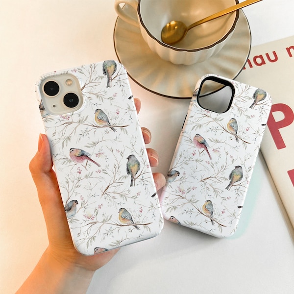 Birds Phone 15/7/12/13 Mini Case iPhone 15 14 13 11 Pro XR XS SE Case iPhone 14 13 12 Pro Max Case 15 Plus Case iPhone Cover