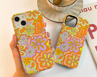 iPhone 15 14 Case Retro Fashion Floral Phone Case for New iPhone 13 12 Pro Max Case 13 12 11 Pro Case  iPhone SE X XR XS Max 7 8 Plus Cover