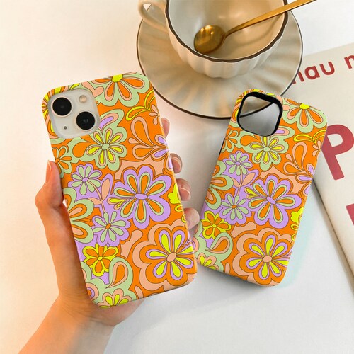 iPhone 15 14 Case Retro Fashion Floral Phone Case for New iPhone 13 12 Pro Max Case 13 12 11 Pro Case  iPhone SE X XR XS Max 7 8 Plus Cover