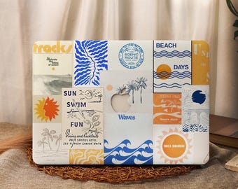 Landscape Patchwork MacBook Case for MacBook Pro 16 15 Air 15 14 13 11 MacBook Retina 15 13 12 Laptop Sleeves 2023 2022 Cover A2941