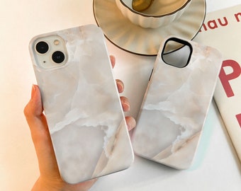 iPhone 15 14 Case White Marble Texture Phone Case for New iPhone 13 12 Pro Max Case 13 12 11 Pro Case  iPhone SE X XR XS Max 7 8 Plus Cover