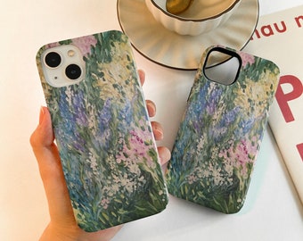 Floral Oil Painting  iPhone16 14 13 12 11 Pro Case 15 Plus Case iPhone Cover iPhone 15 14 12 11 Pro XR XS SE Case Phone 15/7/12/13 Mini Case