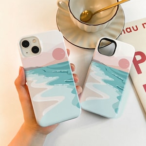 iPhone 15 14 Hülle Sunset Beach Sea Handyhülle Für iPhone 13 12 Mini Case 12 11 Pro Max SE X XR XS Max 7 8 Plus iPhone-Abdeckung