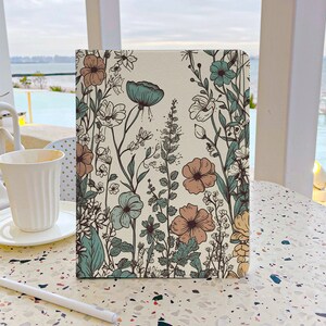 Wild Flower iPad Case 7th Gen iPad Case With Pencil Holder iPad Case 9 Generation 10.2 Soft Back Cover For iPad Air 4/5 iPad mini 5