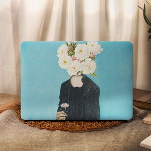 Strange Flowers Man MacBook Case for MacBook Pro 16 15 Air 15 14 13 11 MacBook Retina 15 13 12 Apple Laptop Sleeves 2023 2022 Cover A2941