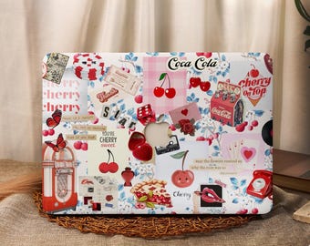Funda para MacBook Pro de 16, 15, Air de 15, 14, 13 y 11 pulgadas con imágenes de Coca-Cola, funda para MacBook Retina de 15, 13 y 12 pulgadas, funda para portátil Apple 2023 y 2024.