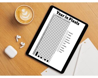 Mood Tracker Printable | Monthly Emotion Log | Digital Wellness Sheet