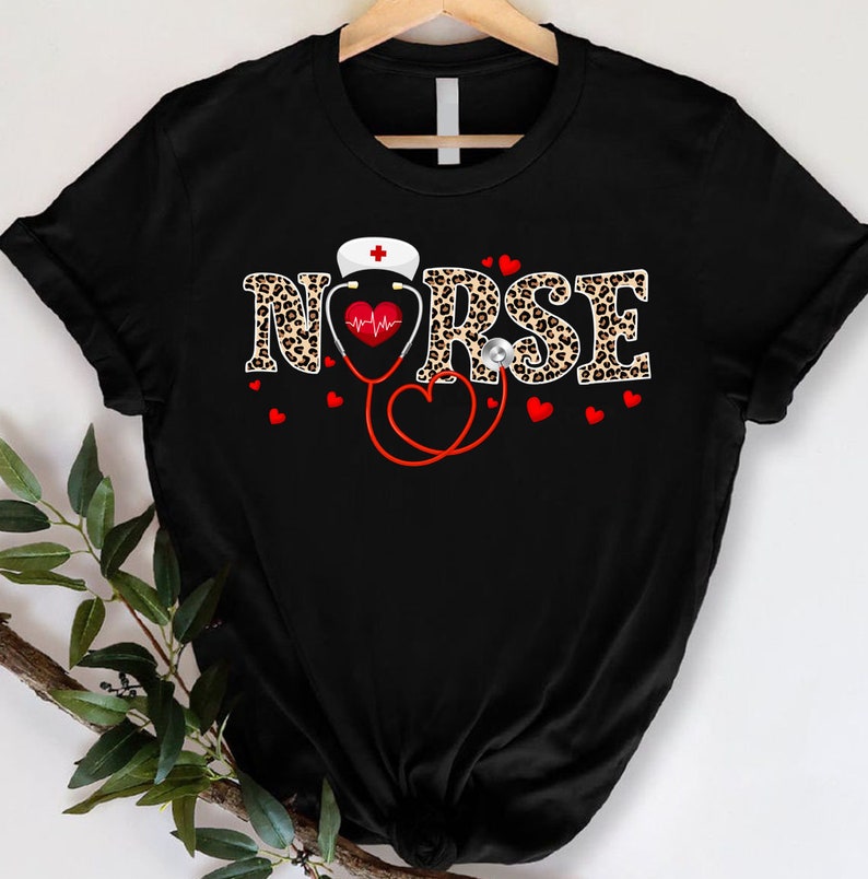 Valentine Nurse Shirt Valentine Day Nurse Gift Cute - Etsy