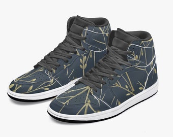 Tropical Collection New High-Top Leather Unisex Sneakers