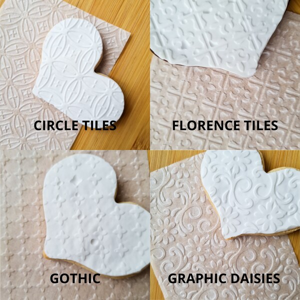 Embossed Parchment Paper for Cookies Etsy UK