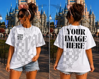 Gildan White Mock-up- Digital Download