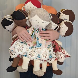 Geldbeutel Pal Doll/Custom Doll/Custom Dollse/Dolly/Girl es Purse/Flowergirl Geschenk/Erste Puppe/Andenken/Geburtstagsgeschenk/Mädchen Ostergeschenk