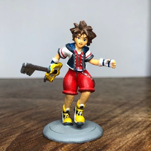 Kingdom Hearts Talisman Board Game Sora Hand Painted Mini - Etsy