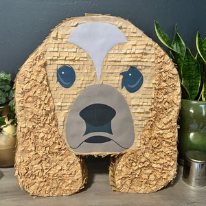 Animal American English Cockerspaniel Cocker Spaniel Dog Breed Handmade Pinata | Birthday Party Piñata Decor