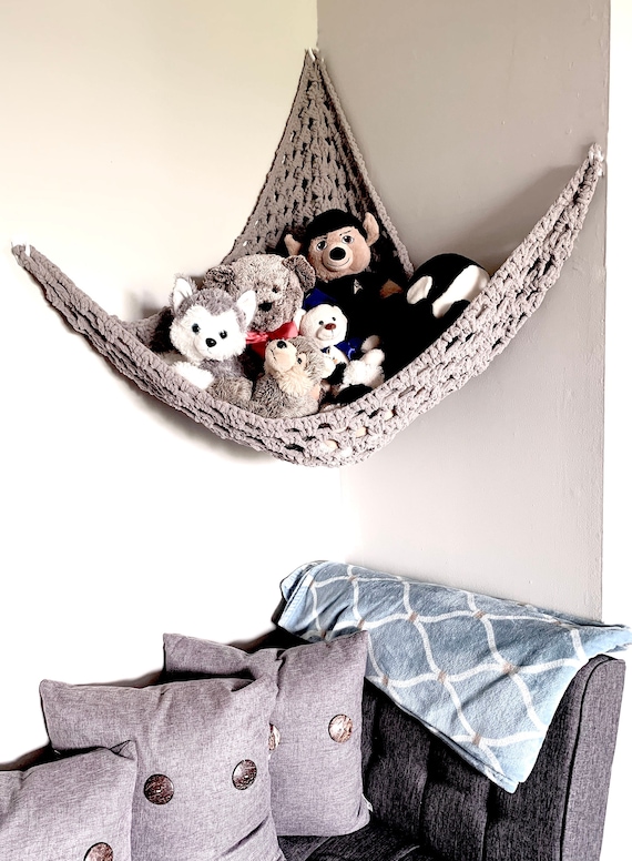 Toy top storage hammock