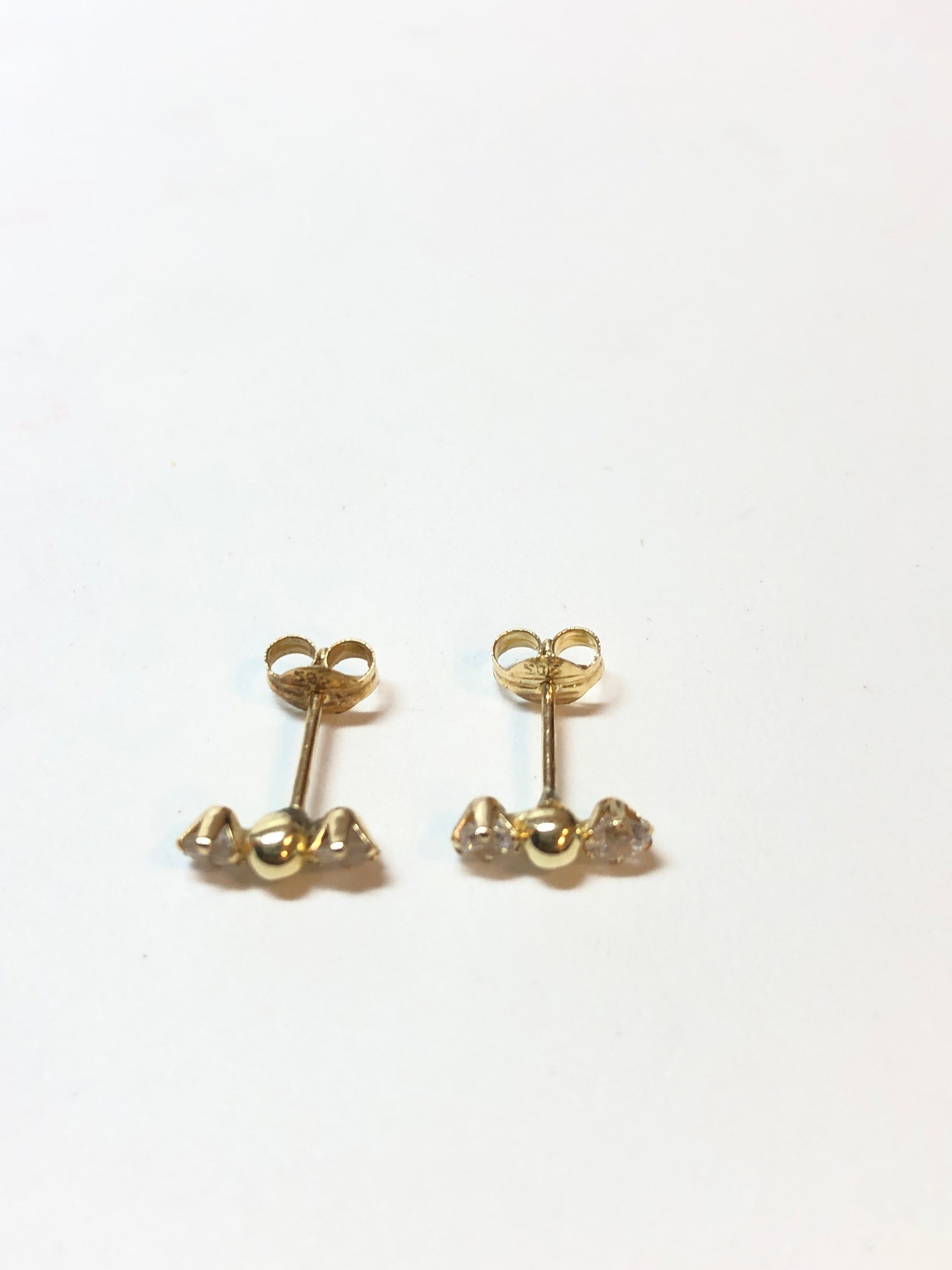 14 carat gold earrings Clearance