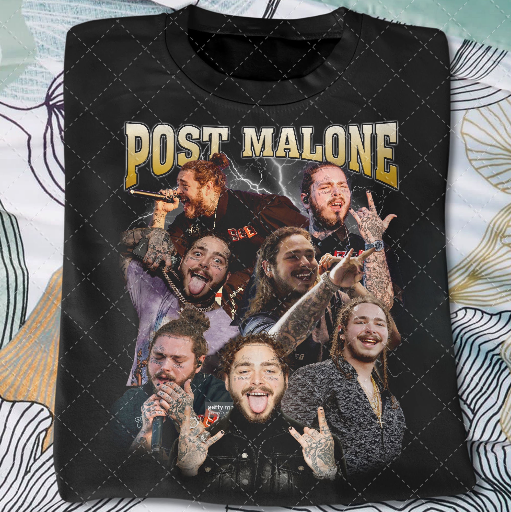 etsy post malone shirt