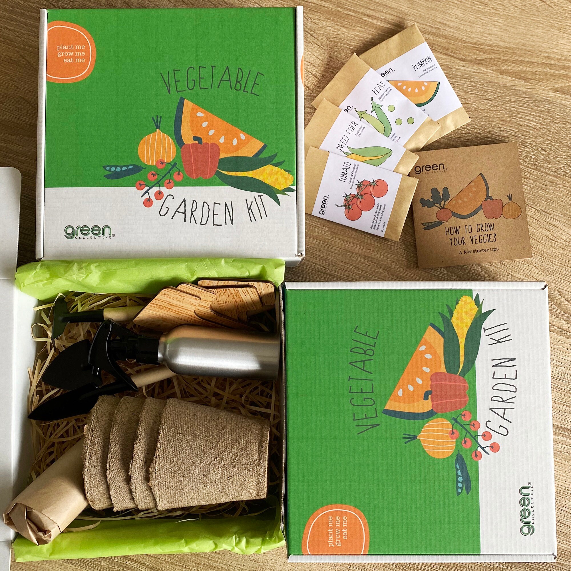 Vegetable Garden Kit Gift Set Complete Seed Starter Kit Etsy Australia