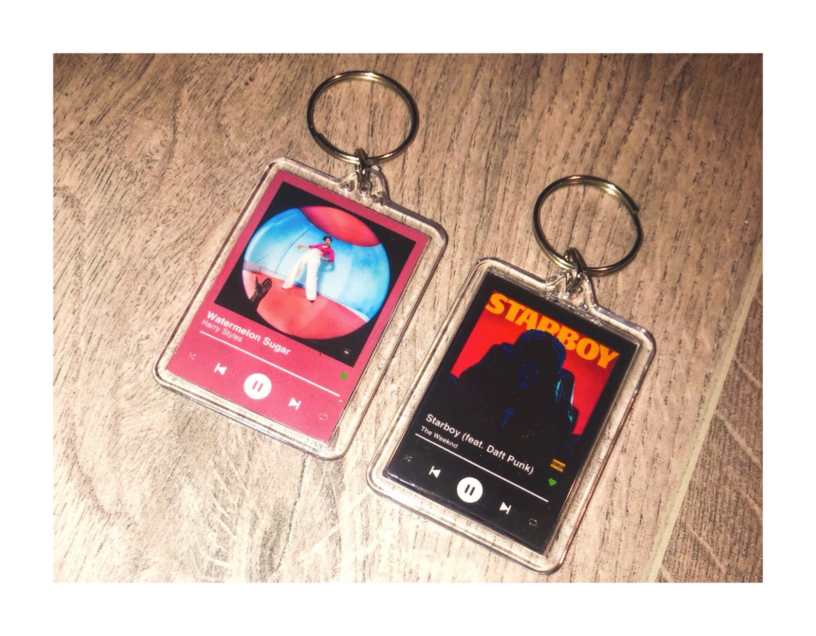 Music Player keychain Etsy