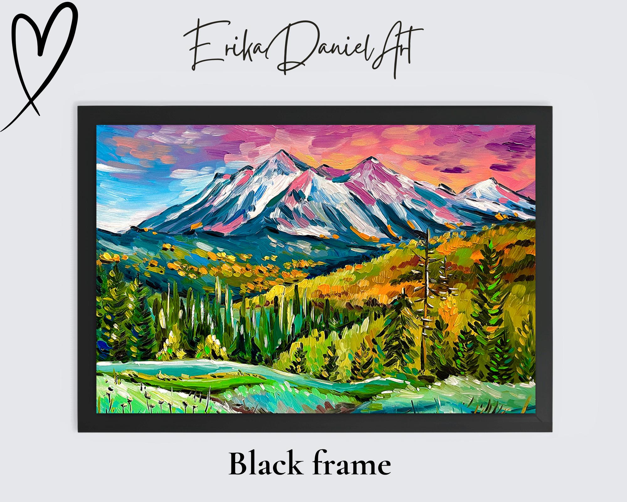 Rocky Mountain National Park Wall Art Print | Colorado Mountain