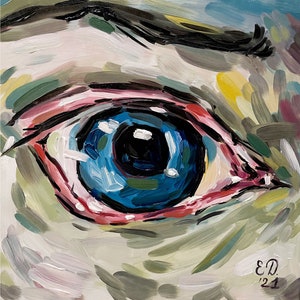 Limited Edition Print from original painting. The Minds Eye