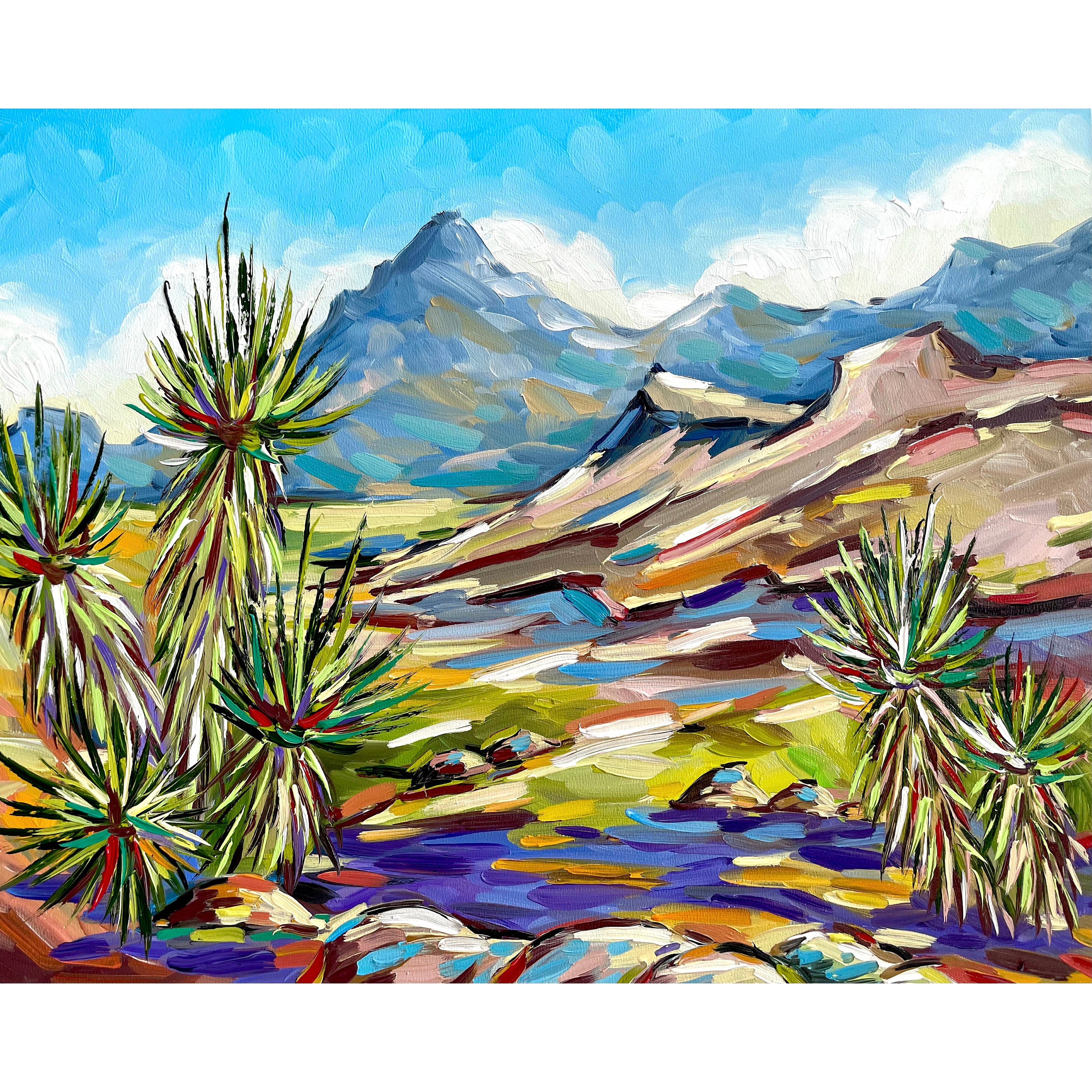 West Texas Painting Big Bend National Park Art Marfa Texas Poster Abstract  Mountain Landscape Print Texas Gift - Etsy Österreich | Poster