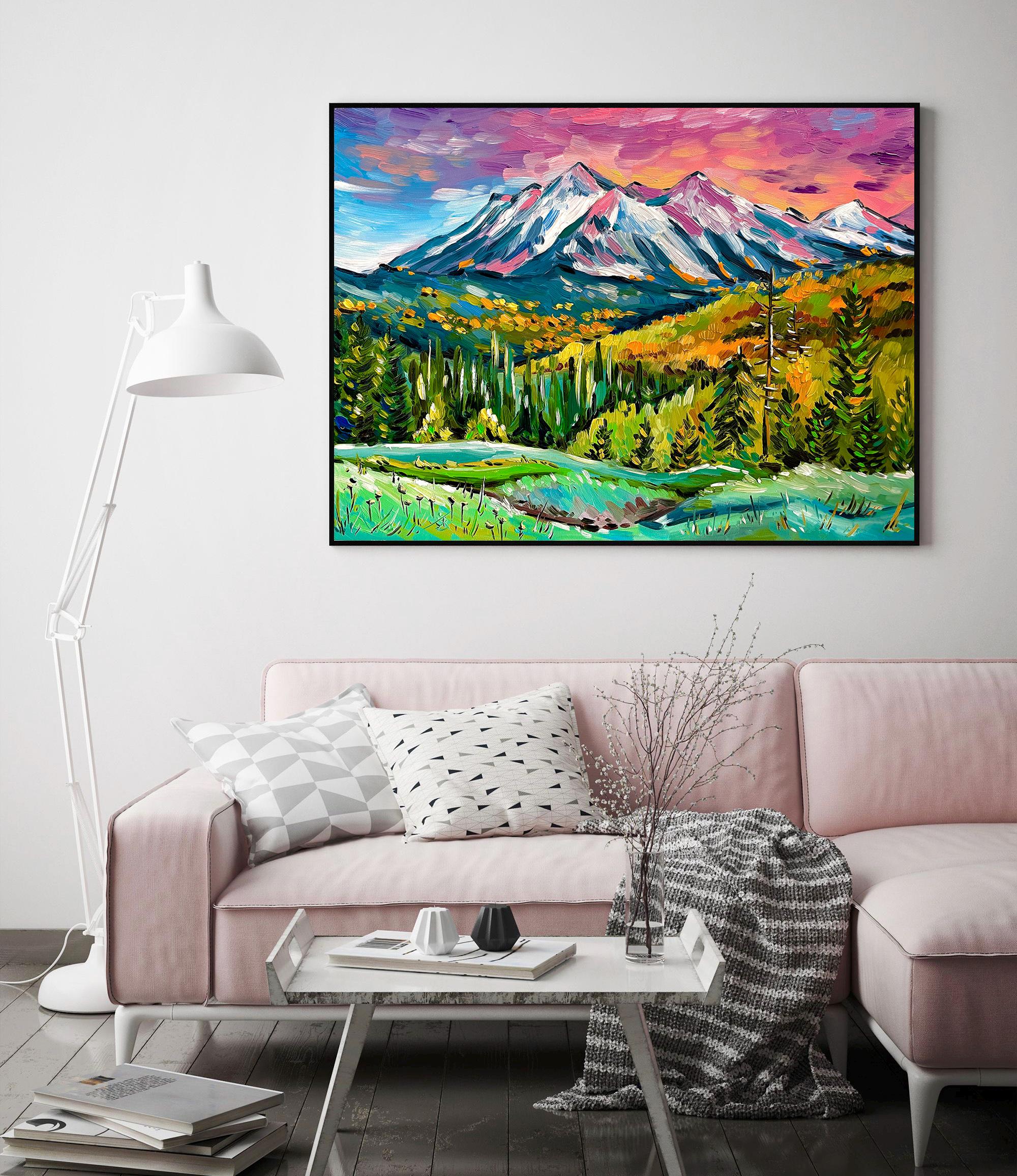 Rocky Mountain National Park Wall Art Print | Colorado Mountain