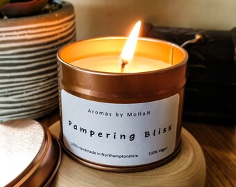 Hand-Poured Soy Wax Candle – Housewarming Gift, Relaxing Aromatherapy, Natural Scented Candle for Home