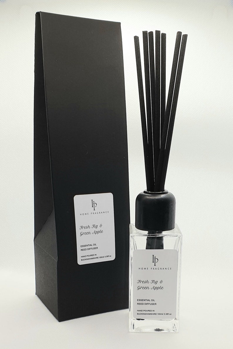 Fresh Fig and Green Apple Essential Oil Reed Diffuser 100ml Etsy