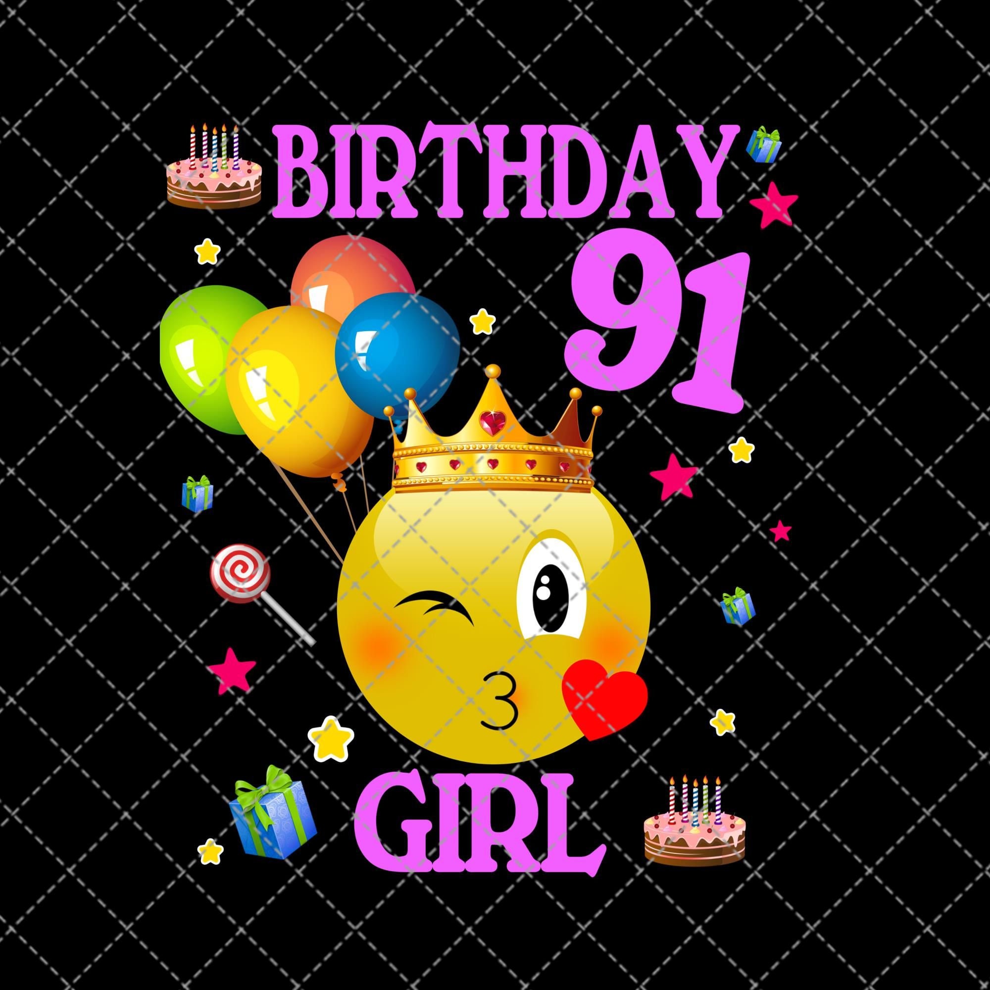 Cute Emoji 91 Years Old 91st Birthday Girl Png Printable Etsy cute-emoji-91-years-old-91st-birthday-girl-png-printable-etsy