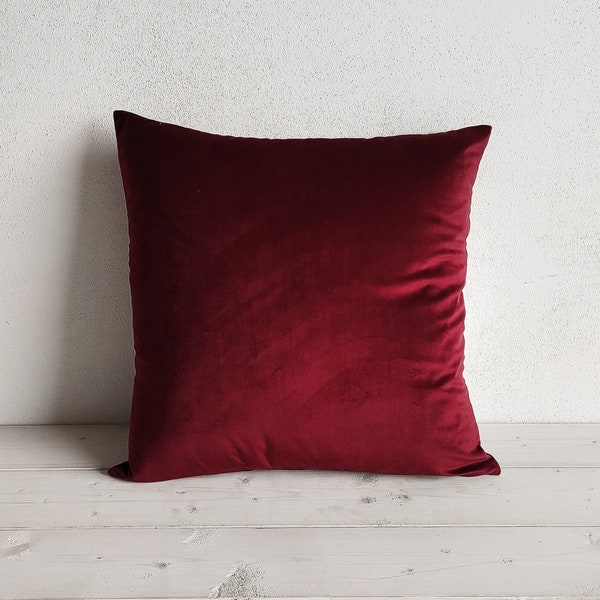 Pillow Case | Velvet | Velvet Cover | Pillow Cover | Decorative Cushions | 100% Made In Italy